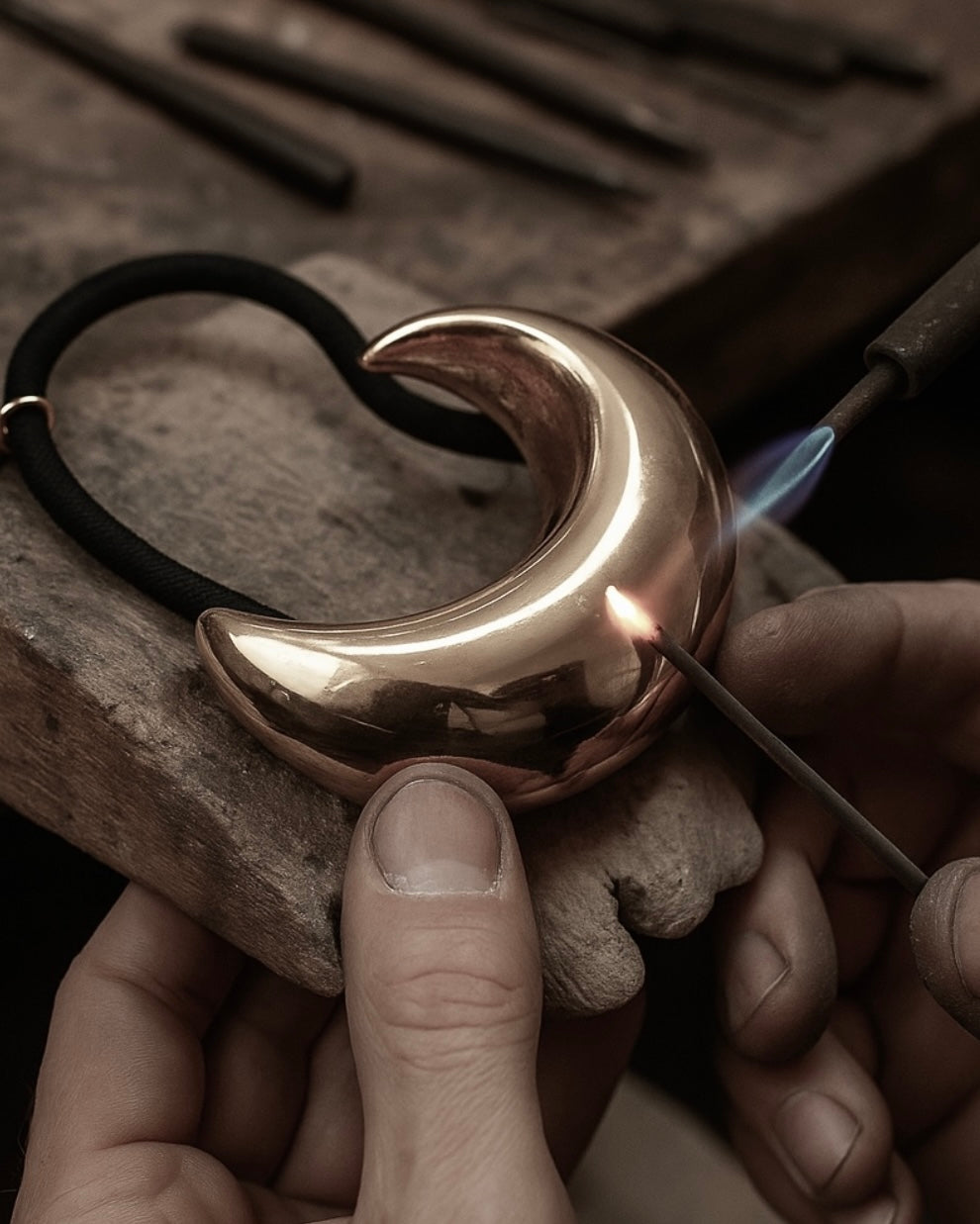 Handcrafted hairware