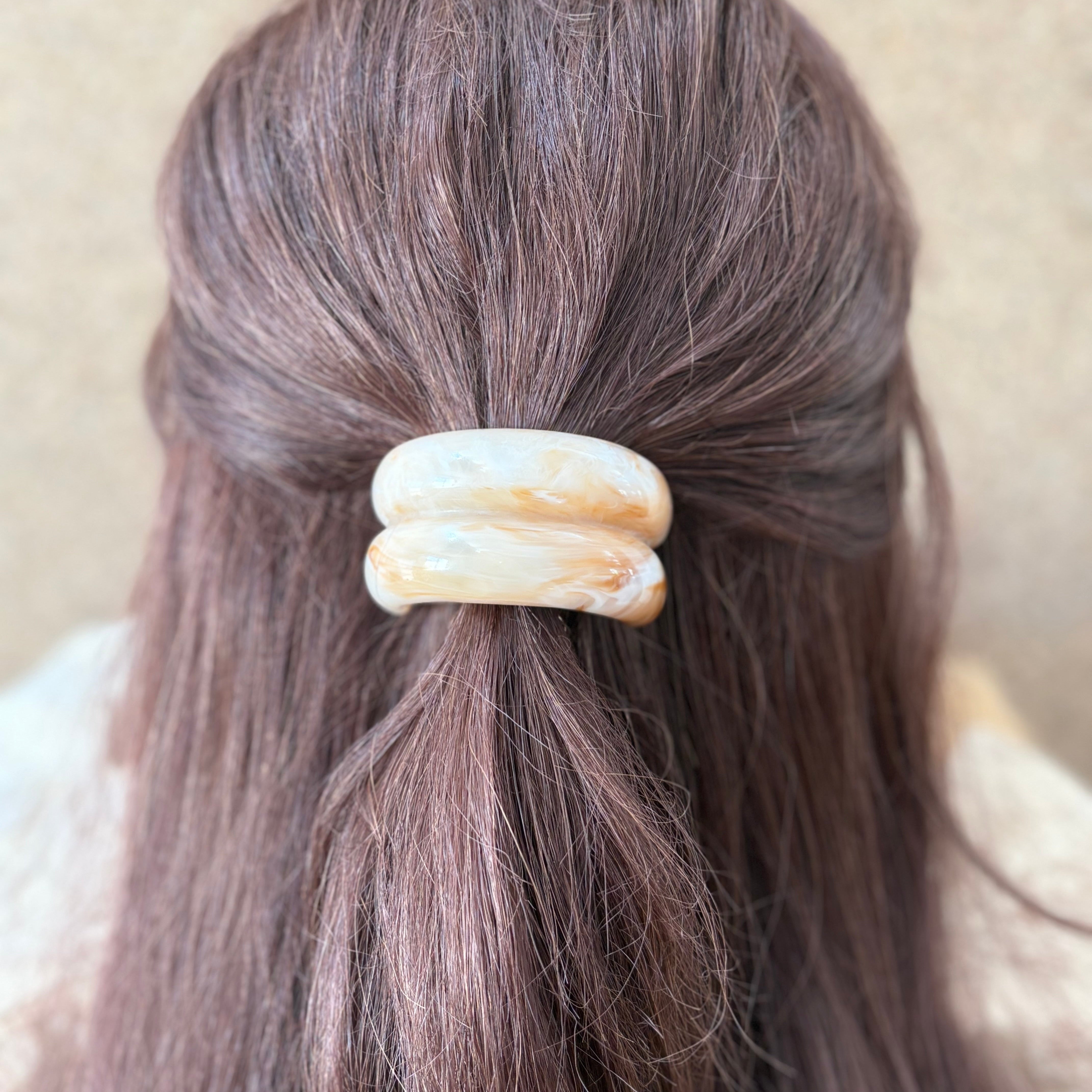 Duo Cuff  - Vanilla Stone