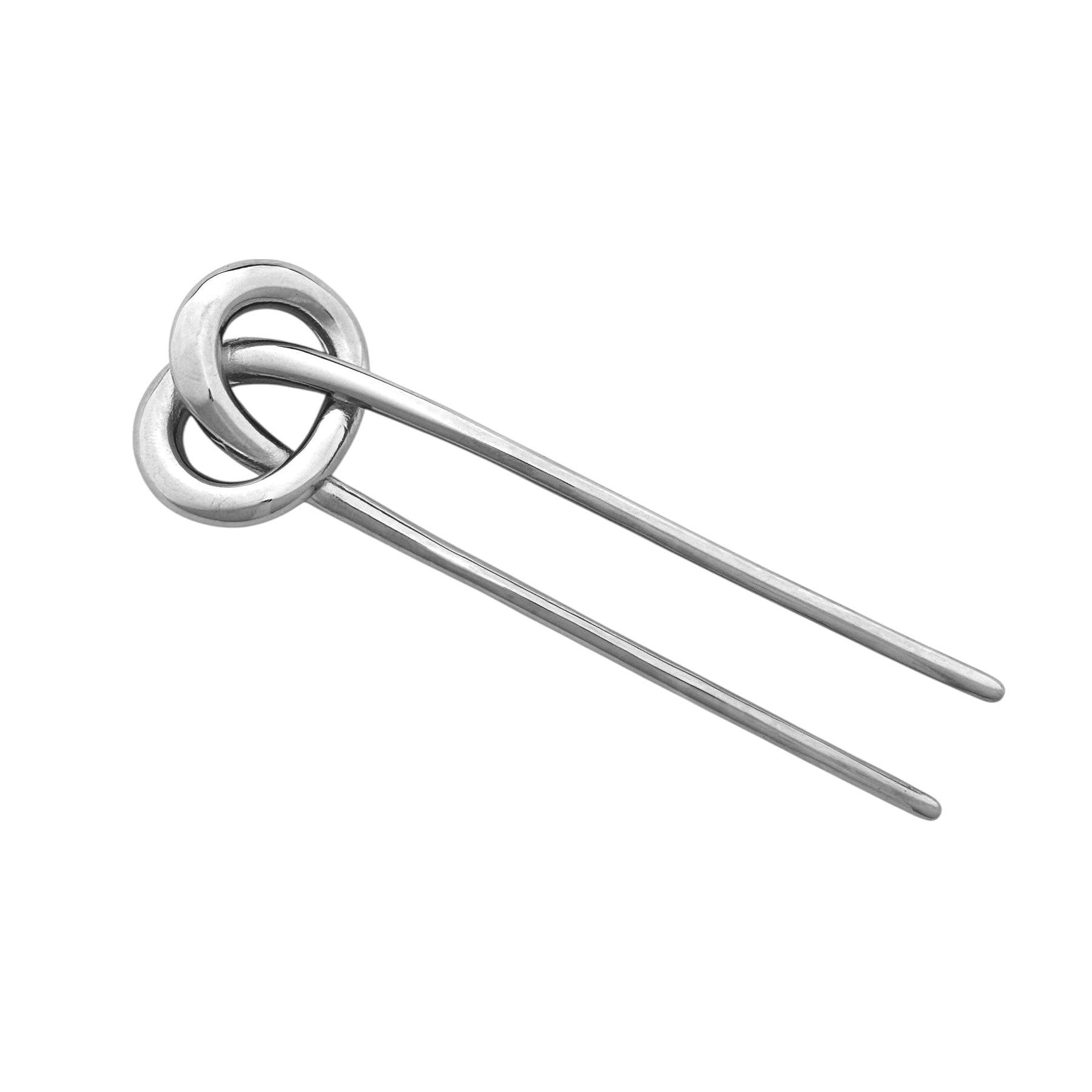 Knot  French Pin - Silver