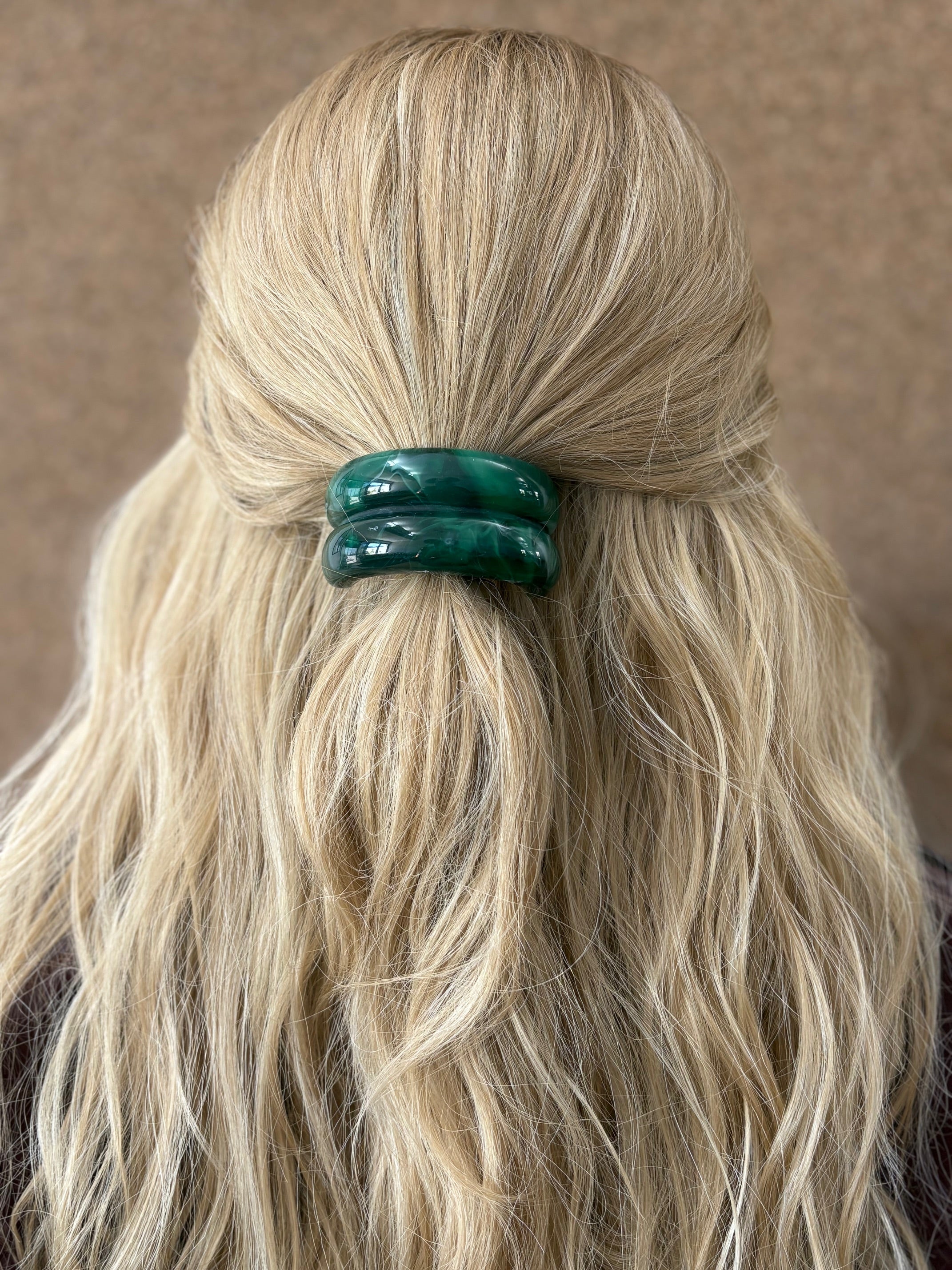 Lune Pony Cuff - Olive